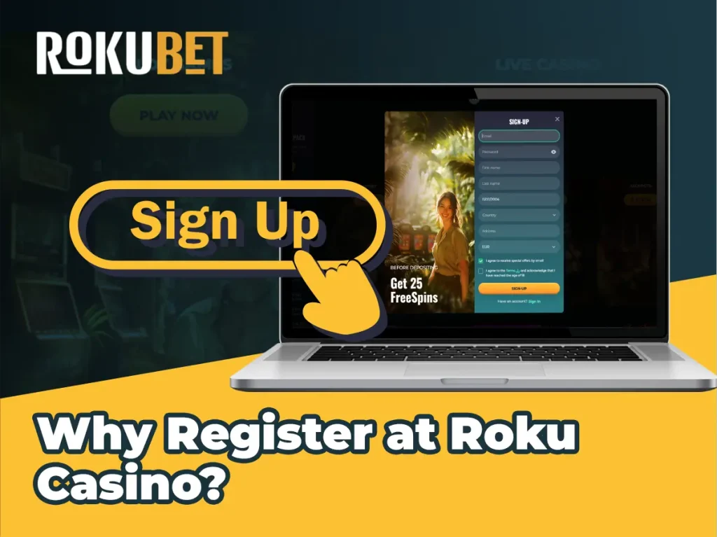 Porquê registar-se no Roku Casino?